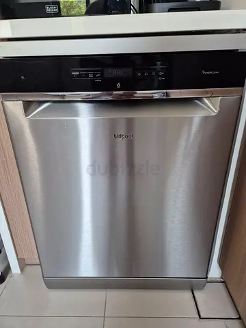 Whirlpool stainless steel dishwasher - good condition