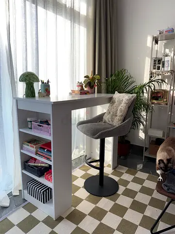 Combo - bar desk & adjustable stool