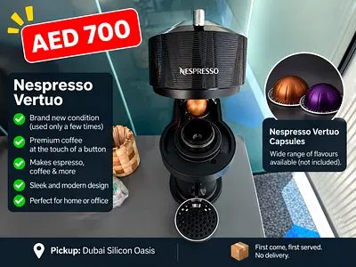 Coffee machine Nespresso Vertuo next premium for sale