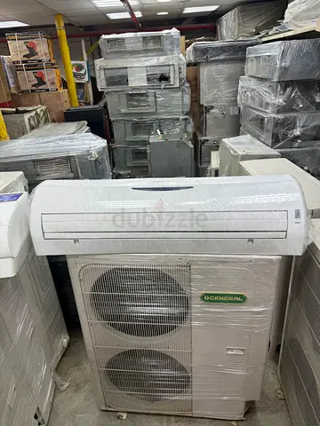 Used split air conditioner set (indoor + outdoor) - good condition