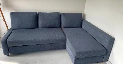 Modern Gray L-Shaped Corner Sofa