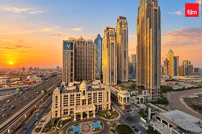 Burj View | Super High Floor | Skyline Views