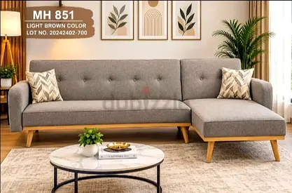 Brand New L shape sofa come Bed good quality available