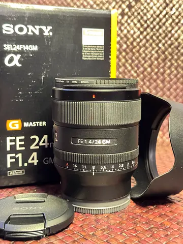 SONY FE 24 f:1.4 GM