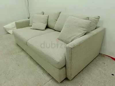 Excellent condition crate&barrel three seater sofa