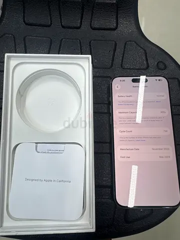 Apple iPhone 15 Pro Max with Box and Original Accessories