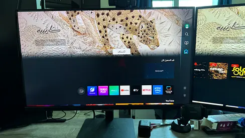 Samsung smart monitor and Logi webcam 1080HD