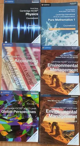 Cambridge IGCSE & O Level Coursebooks and Workbooks