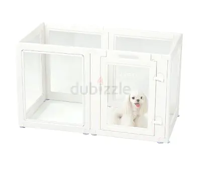 M-PETS Blanche Puppy Pen – 6 Panels – S (100x50x60cm) - Brand New