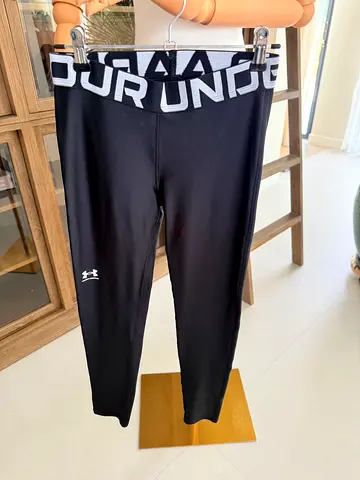 Under armour girl leggings black size 137-146 cms