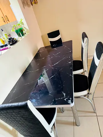 Dinning table and chairs