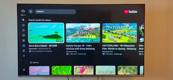 50 inch Toshiba TV