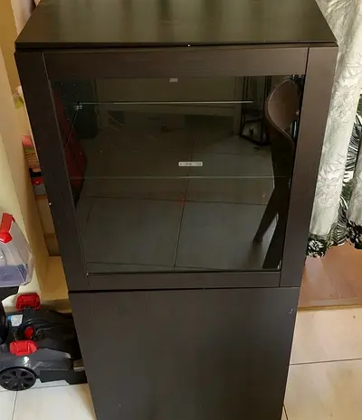 Black cabinet