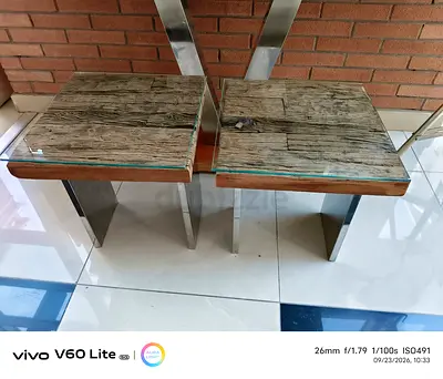 WOODEN SIDE TABLES ONLY FOR SALE