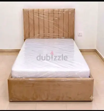 Single Bed Frame with madical mattress