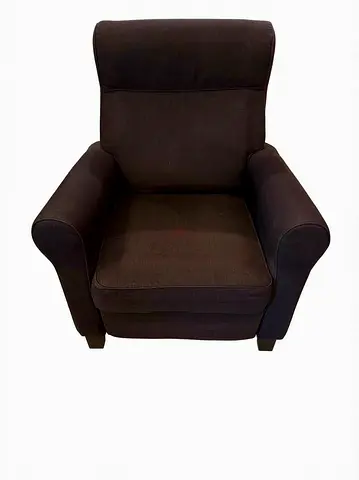 Dark Brown Comfortable Armchair - Single Accent Chair