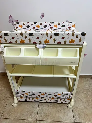 changing table and bath unit