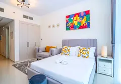 Bright,Cozy furnished studio in Damac hills