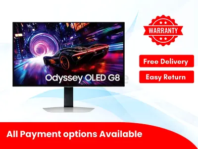 Samsung 27 Inch Odyssey OLED G8 G81SF 4K UHD 240Hz Gaming Monitor LS27FG812SUXEN | Free Delivery