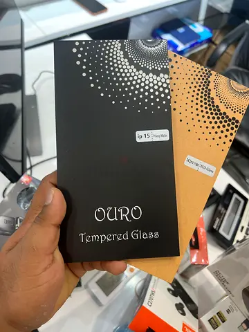 OURO Tempered Glass Screen Protectors - iPhone series 13 & 14 & 15 & 16.. ip & pro & pro max....