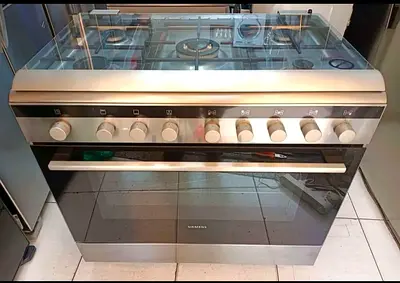 Siemens 5-Burner Gas Cooker with Oven - Stainless Steel