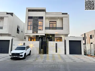 Villa for Sale in Al Bahia – Ajman | 5 Master Bedrooms | High-End Finishes | Central A/C | Freehold