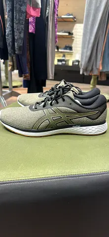 Asics Patriot 12 Running Shoes in Olive Green