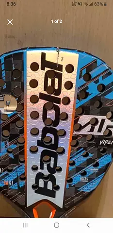 Used Babolat Viper Padel Racket - Good Condition