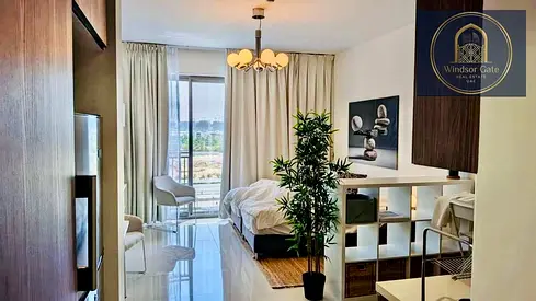 Fully Furnished Studio | Swimming Pool View | Uptown Al Zahia