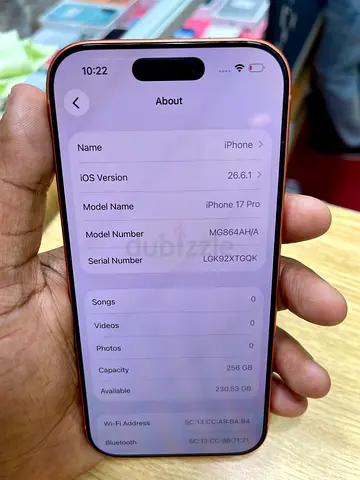 iPhone 17 Pro 256GB - Good Working Condition