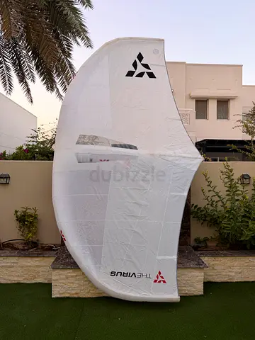 Wingfoil wing The Virus Chase 6.5 carbon boom