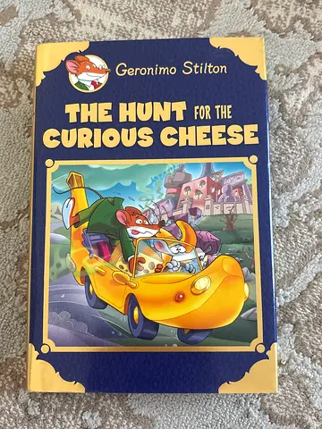 The Hunt for the Curious Cheese - Geronimo Stilton (Hardcover)