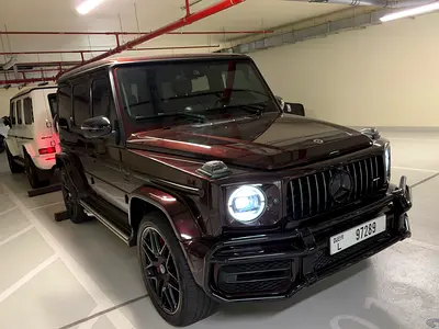 Mercedes-Benz G63 AMG | 2020 | 49,500 km | GCC Spec | Rubellite Red