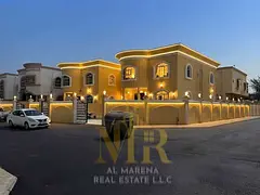 Villa for sale in Al Muwaihat 2 – Ajman | Corner unit, land area 5,200 sq. ft. | 5 bedrooms | Incl