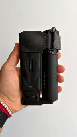 Insta360 X5 with foldable stick and invisible dive case