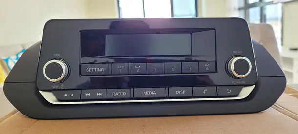 Brand New Car Stereo AM/FM Head Unit for Nissan Xtrail - Single DIN, OEM-style Part code 28027 6RKOA