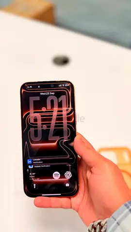 iPhone 17 Pro Max in good working condition - 256GB (Cosmic Orange)