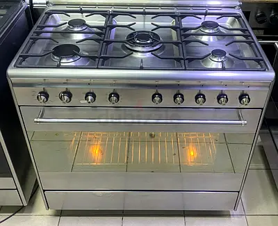 Smeg gas cooker 90x60cm