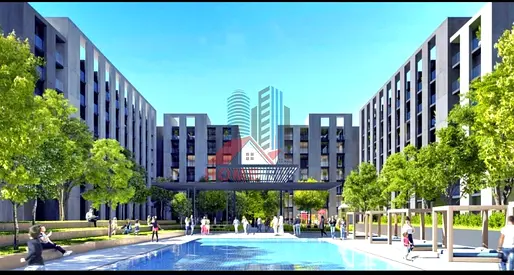 Ultra Premium Fully Furnished Studio | Balcony | Pool View | Gym + Pool | Wardrobes | Tiraaz 3, Aljada Sharjah