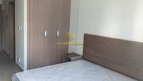 Furnished Studio | AED 4,500 × 12 Cheques | Azizi Riviera 46 | Pool & City View