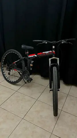 26inch Land Rover X9 Super Folding Mountain Bike + Lock & Reflective harness