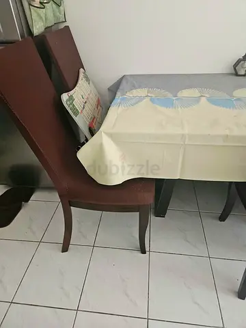 Wooden dining chair (set available) - good condition