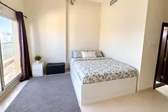 “Furnished Private Room with Attached Bath & Balcony – Al Nahda 1”
