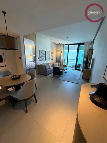 غرفة نوم واحدة مطلة على البحر | شقة فندقية | مفروشة | JBR Marina Outlook