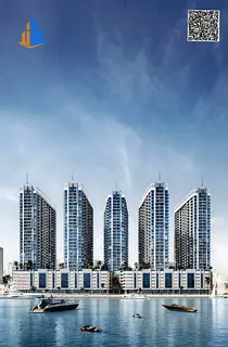 2-Bedroom Apartment with Living Room for Sale in Ajman Creek Towers | 1,563 sq. ft. | High Floor & C