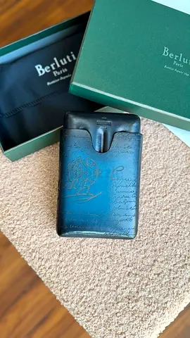 *BERLUTI* Cigar Case 4 Venezia Calf Leather *VIP QUALITY*