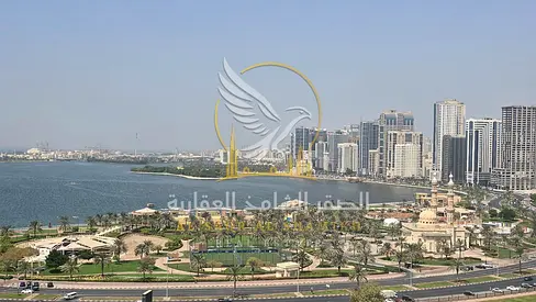 Two Bedroom Apartment for Annual Rent in Al Majaz 2 with Sea View Balcony Free AC Maid Room Built I