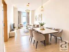 Furnished 1BR Apartment | Regina Tower JVC | Skyline View