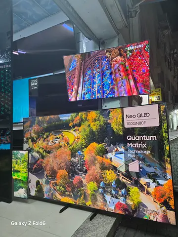 SAMSUNG 100 Inch Neo QLED QN80F 4K Samsung Vision AI Smart TV 2025 – QA100QN80FUXZN