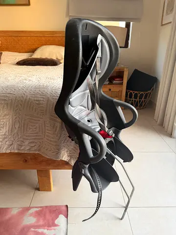 Baby bike seat carrier / baby carrier seat - used, good condition / Italian production
